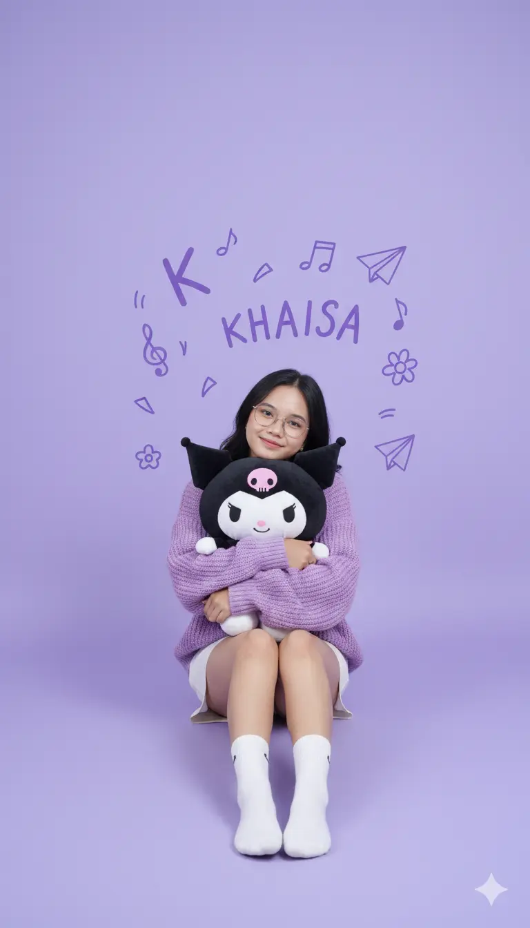 K-Pop Kuromi Hug